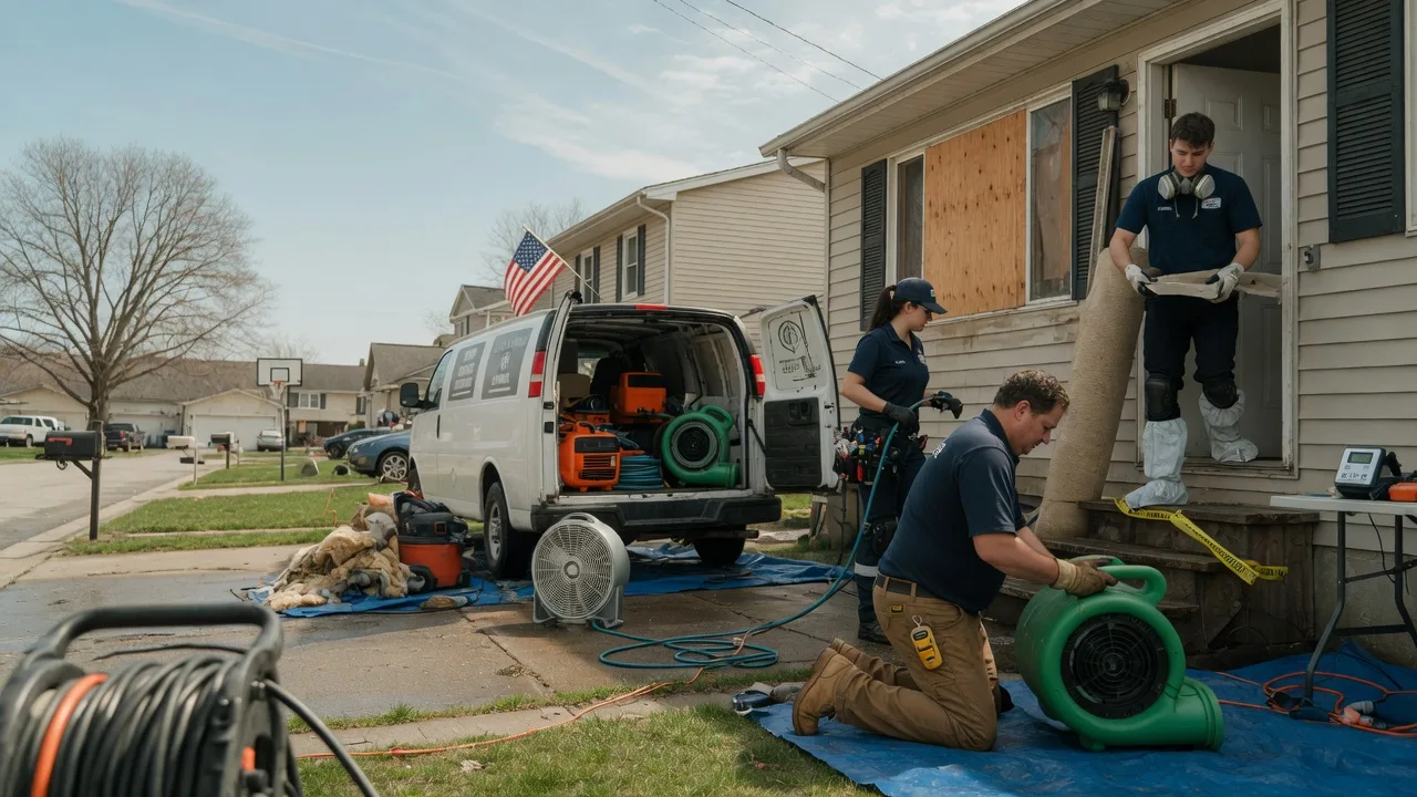 Water Damage Restoration in Garrett, PA near me